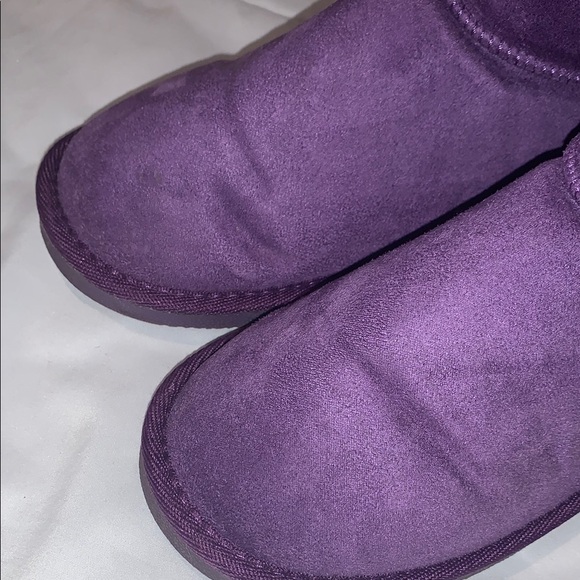 Alpine Swiss Purple Women's Boots - Picture 7 of 8